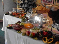 Our custom catering menus provide a wide array of choices, whether you're having an intimate dinner or a banquet for 500. 